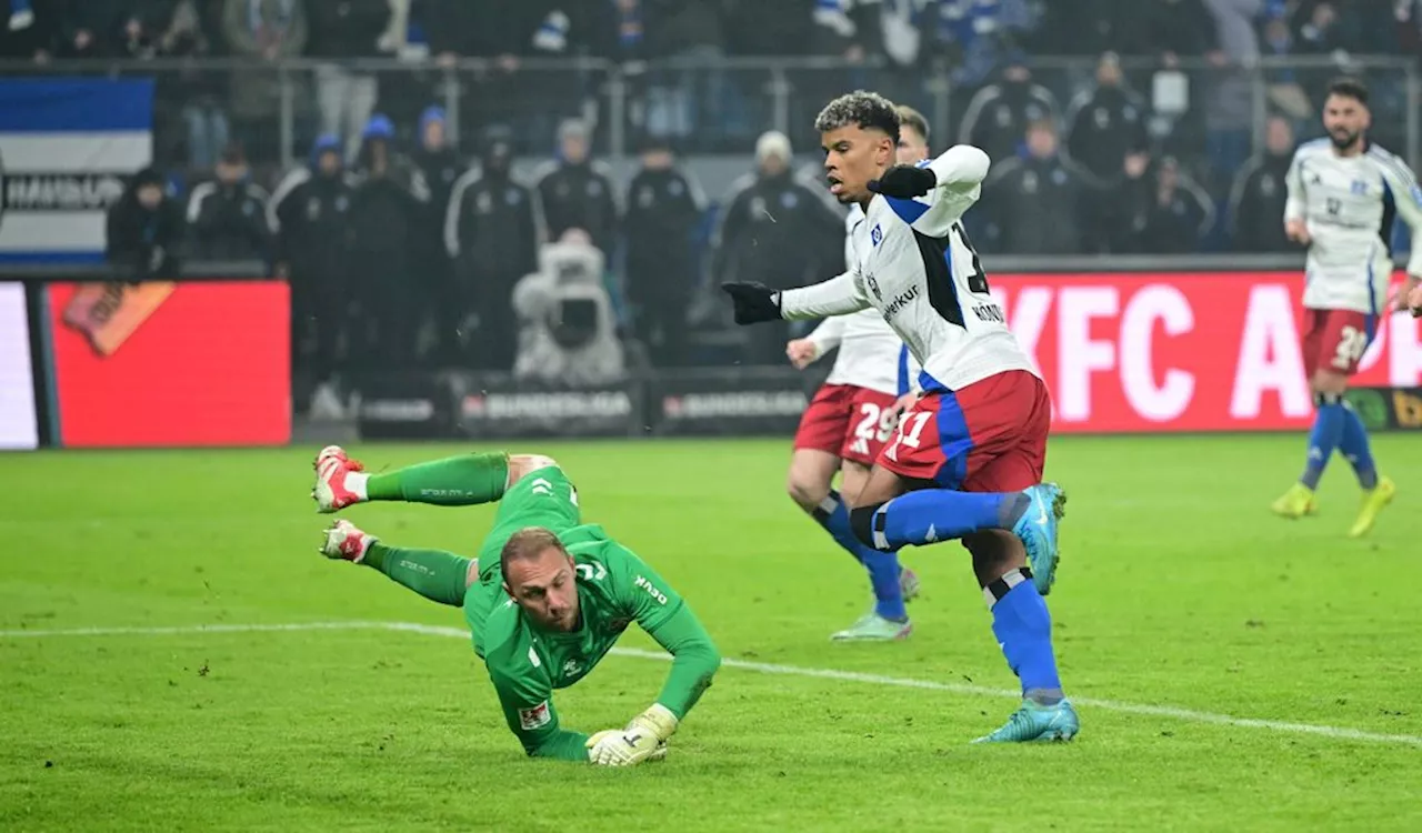 Schlechter Schuss als Erfolgsgeheimnis: Darum jubelte HSV-Profi Königsdörffer