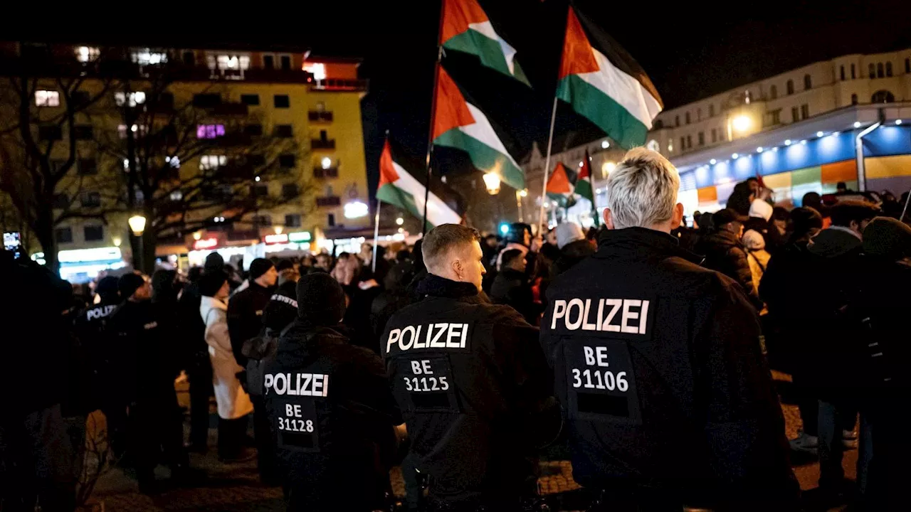 Gaza-Demo in Neukölln vorzeitig beendet – Mehrere Festnahmen