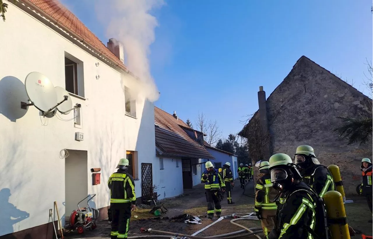 Mann (55) stirbt bei Brand eines Wohnhauses im Landkreis Amberg-Sulzbach