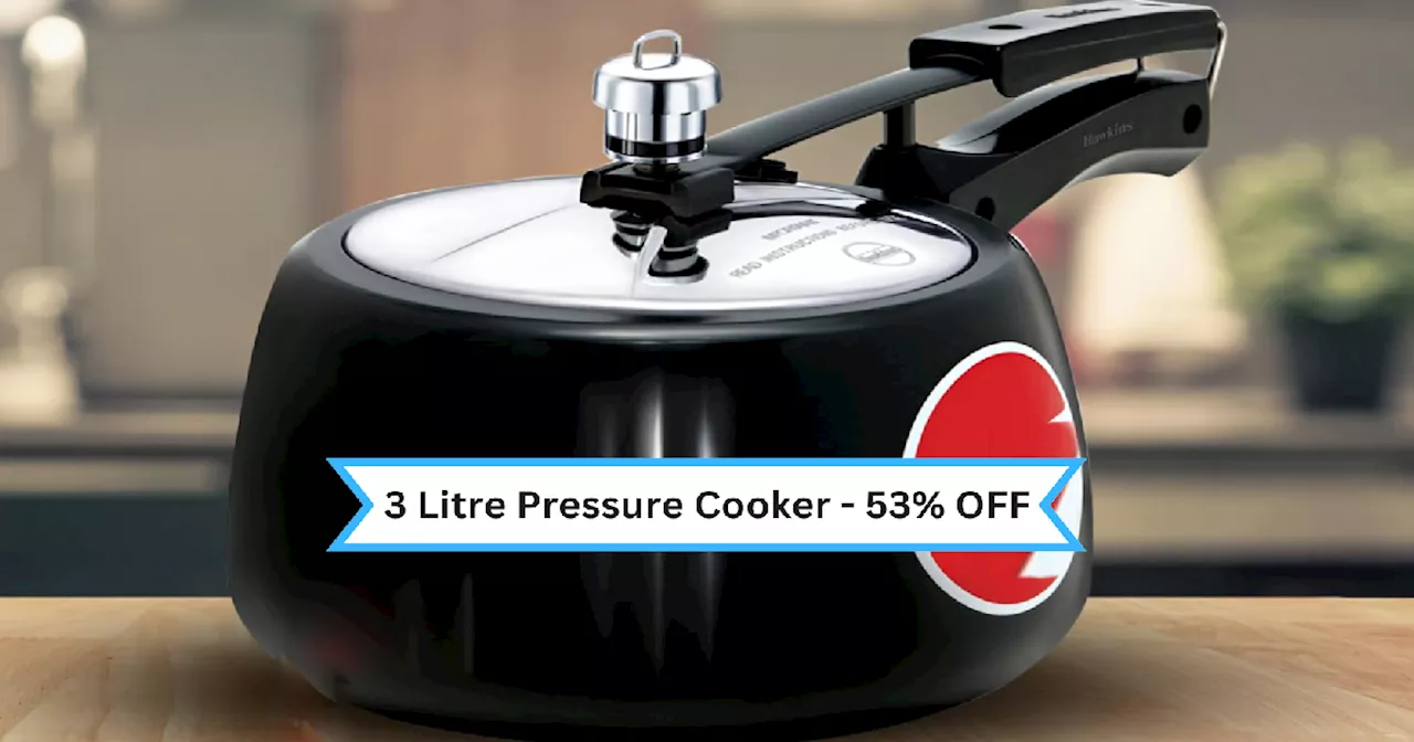 Amazon Republic Day Sale: सालों तक साथ देगा ये 3 Litre Pressure Cooker, सेल के आखिरी दिन गिर गई 53% तक कीमत