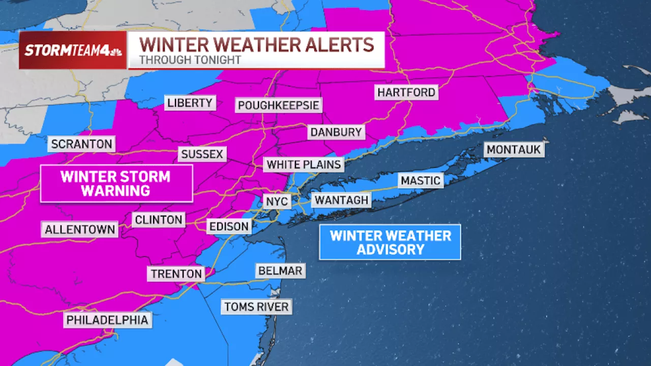 Snow totals: See how much has fallen during Sunday's storm