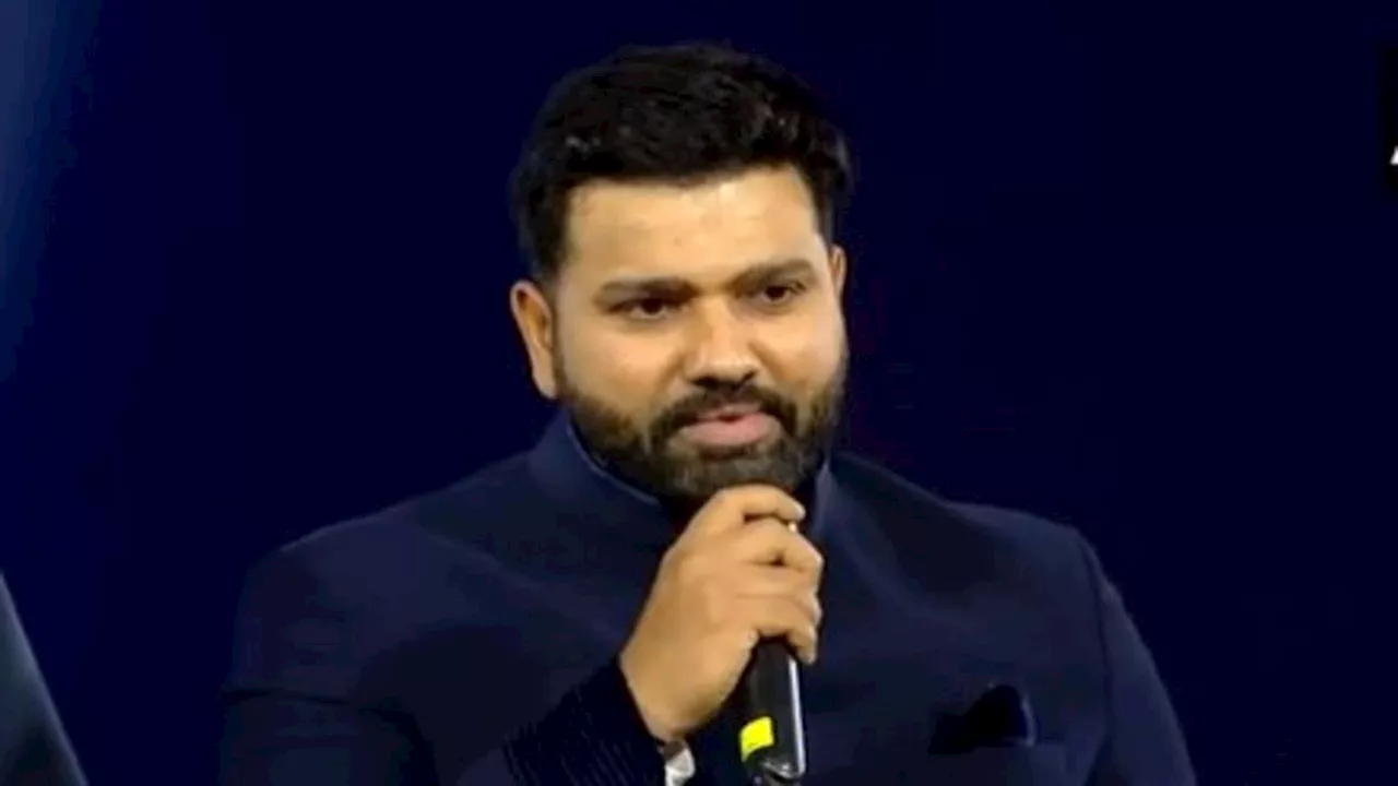 Rohit Sharma: वानखेड़े की 50वीं सालगिरह पर रोहित शर्मा ने जीता फैंस का दिल, ऐसे दिया रवि शास्त्री को सम्मान, देखें Video