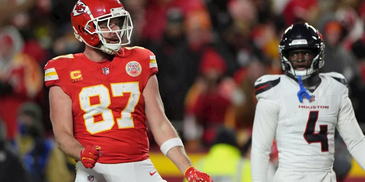 Chiefs und Kelce stark: Noch ein Sieg zu Super-Bowl-R&uuml;ckkehr