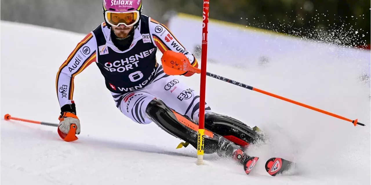 Skifahrer Stra&szlig;er entt&auml;uscht bei Norweger-Show in Wengen