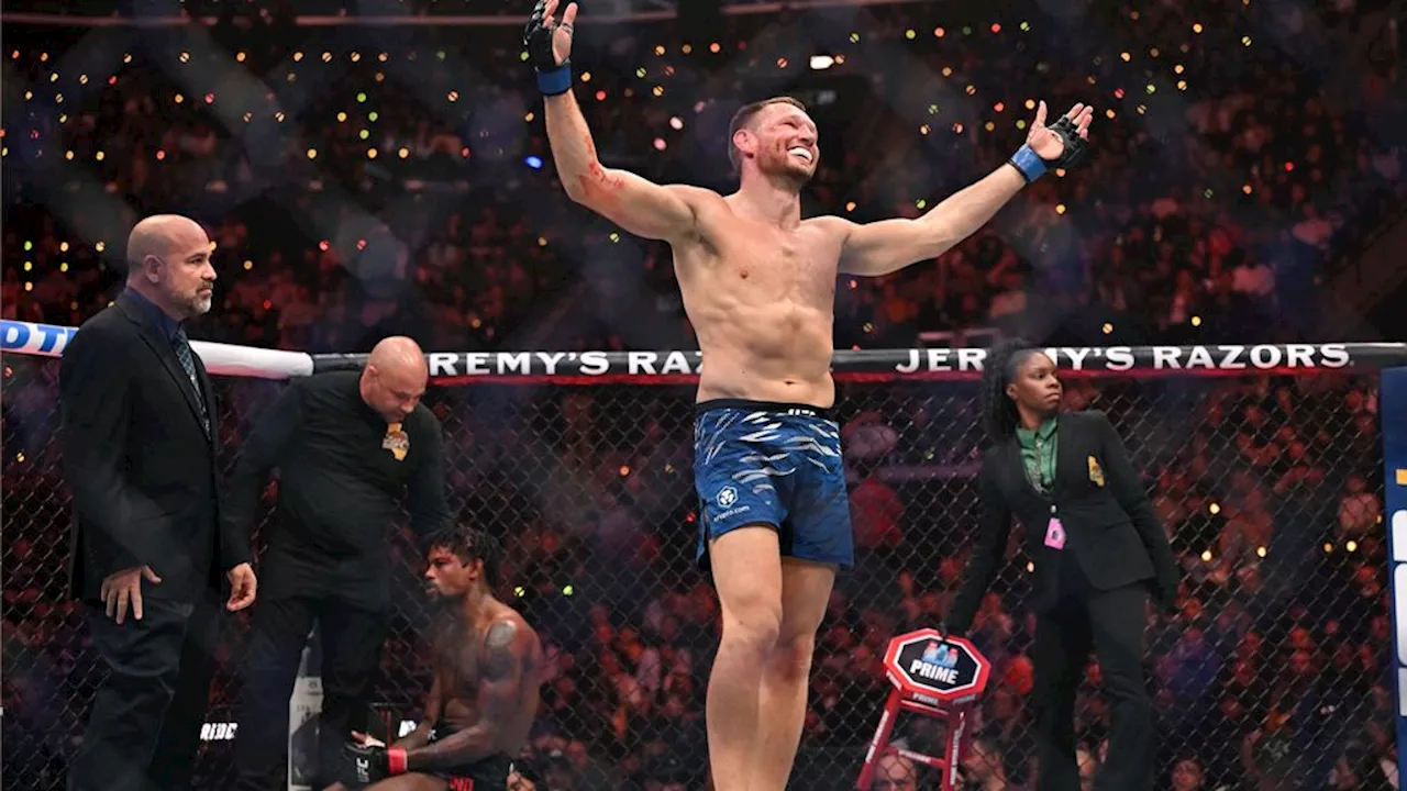 De Ridder eerste Nederlander in acht jaar met zege in hoofdprogramma UFC