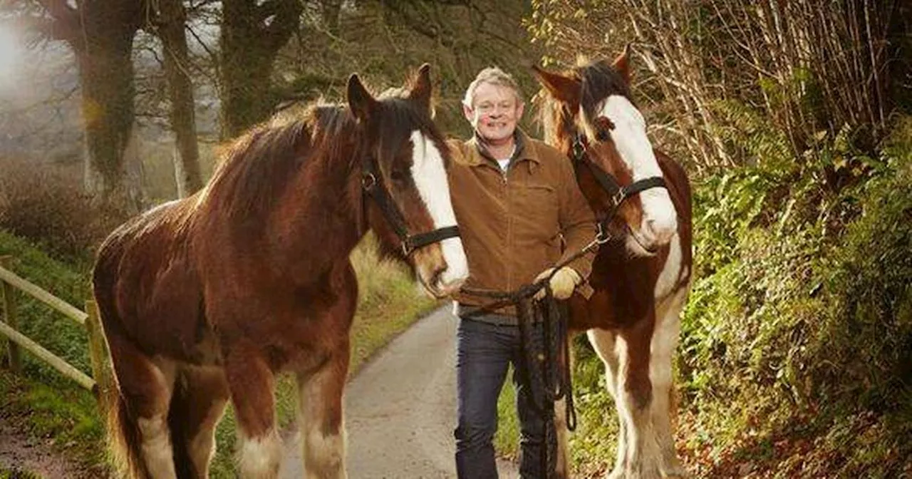 TV star Martin Clunes' life from TV producer wife to quiet rural home