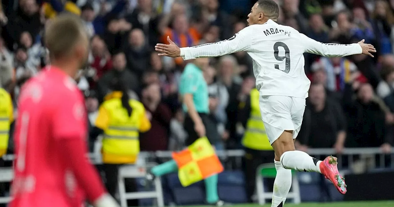 Auch dank Mbappé: Real Madrid übernimmt Tabellenspitze