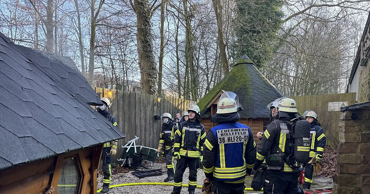 Feuerwehreinsatz in Bielefelder Fitnessstudio: Brand in der Sauna