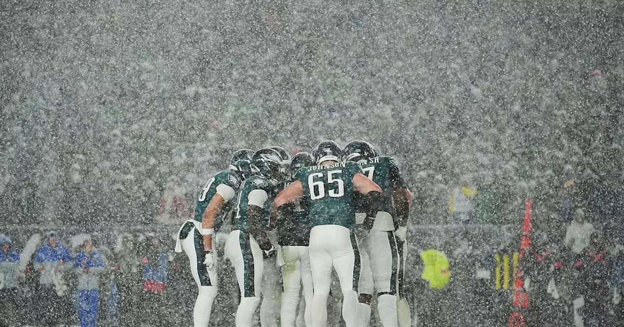 Sieg im Schnee: Eagles Gegner der Commanders in NFL-Playoffs