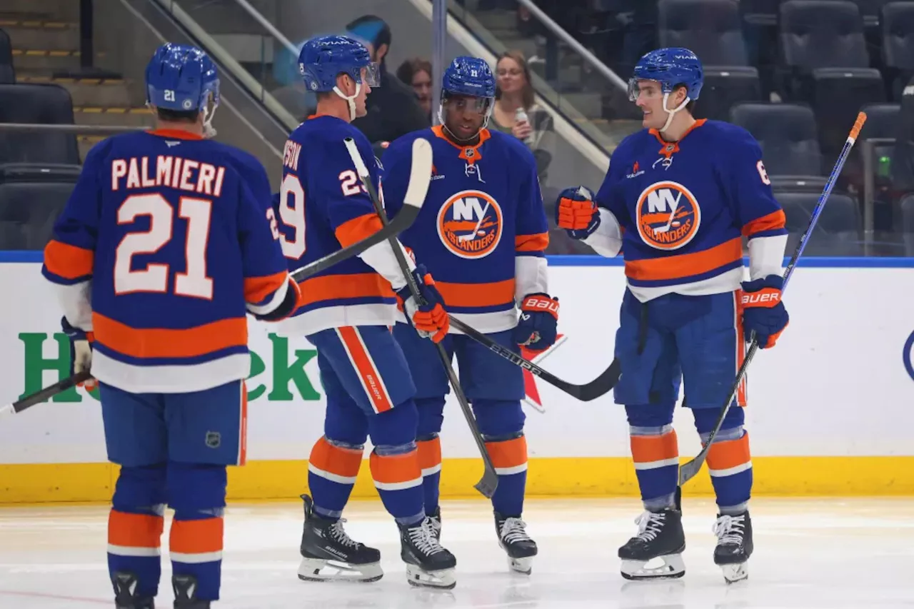 Islanders play with renewed energy to stop struggles for one night in win over Sharks