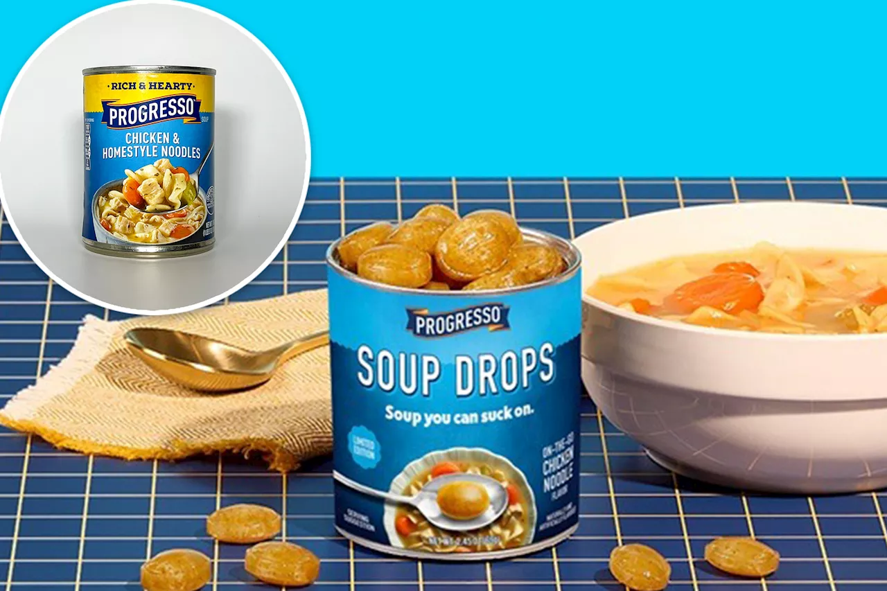 Progresso launches limited edition soup-flavored hard candy: 'Nasty as hell'