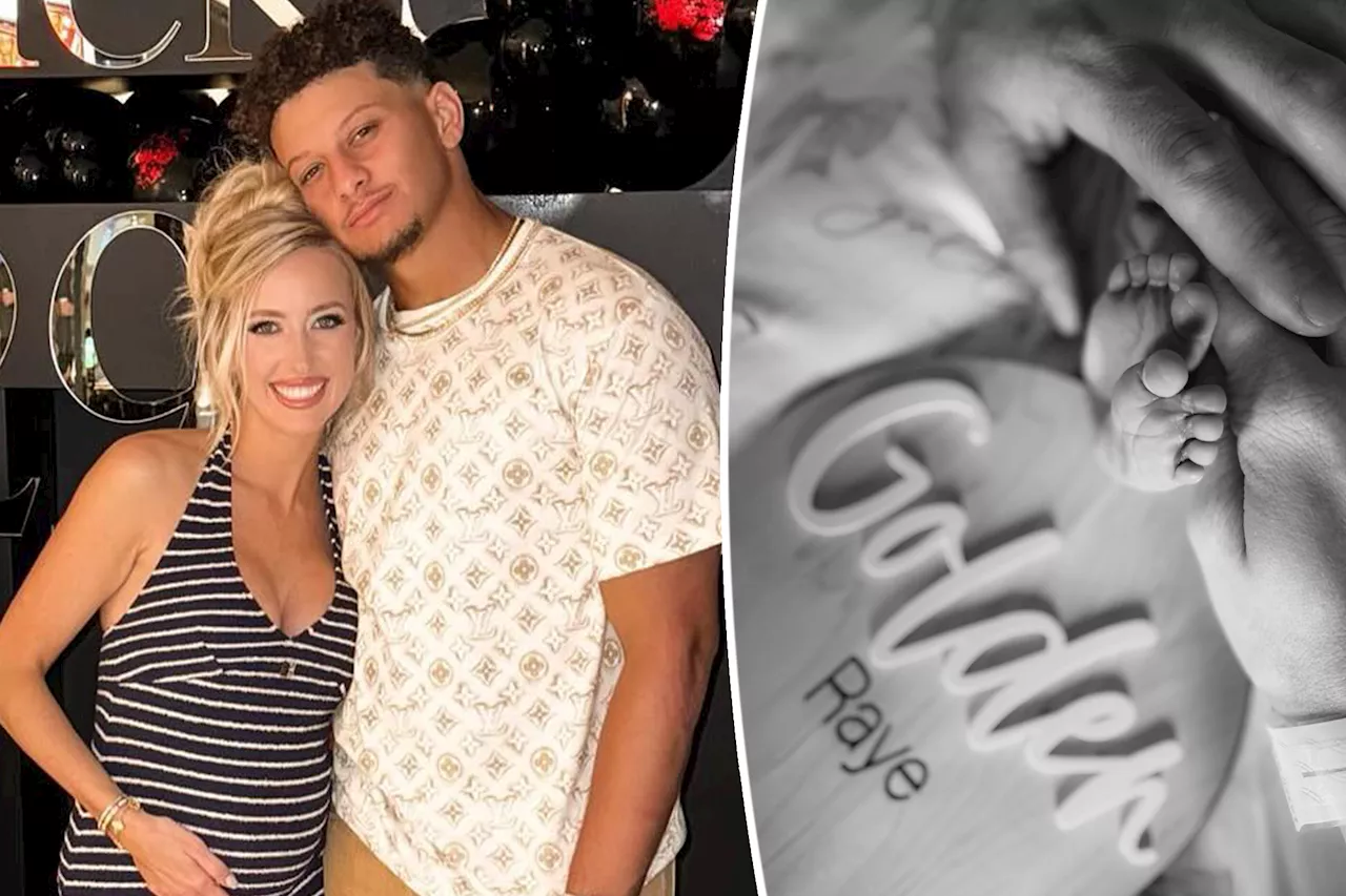 Brittany Mahomes reveals name she and Patrick rejected for baby Golden