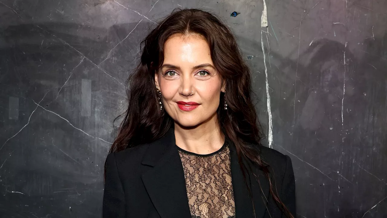 Katie Holmes feiert ihren letzten Tag am Broadway