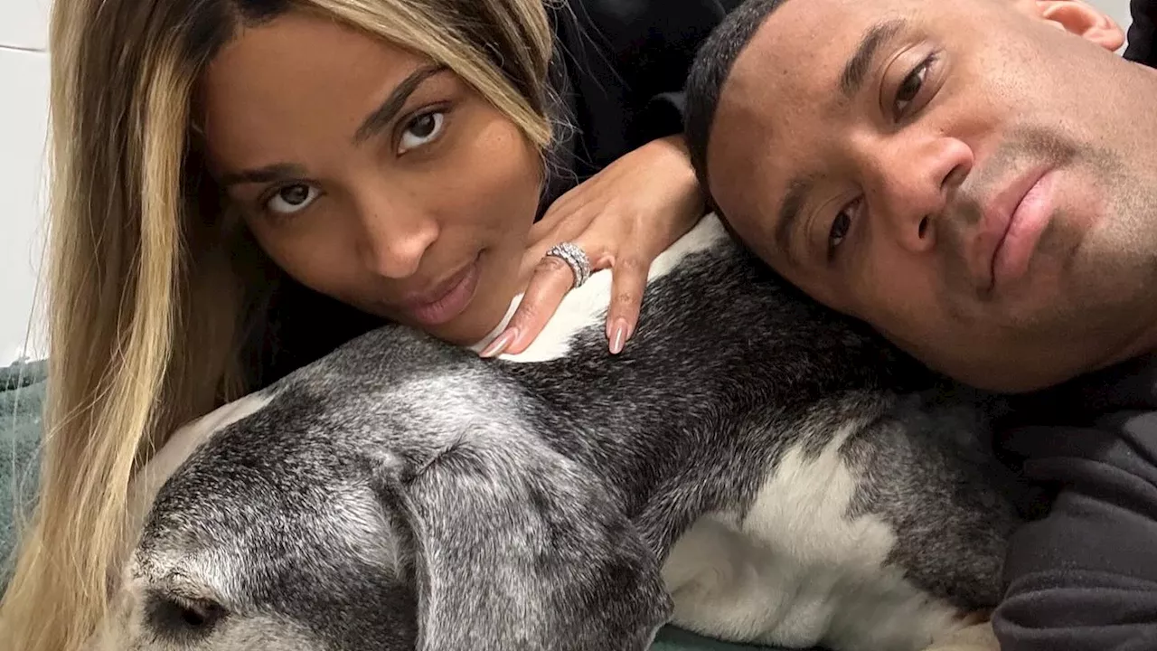 Russell Wilson und Ciara nehmen Abschied von Hund Prince