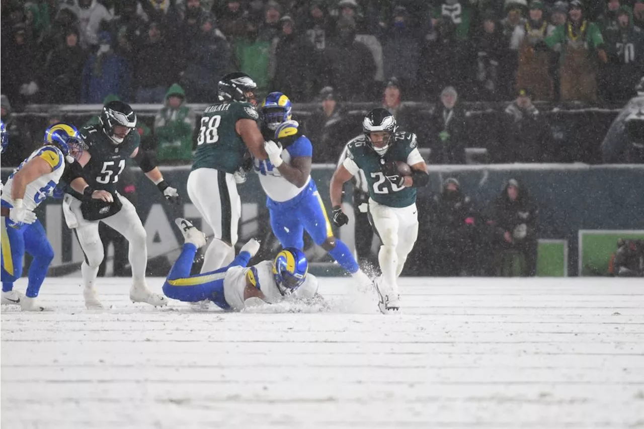 NFL-Playoffs 2025: Philadelphia Eagles schlagen Los Angeles Rams dank starkem Saquon Barkley