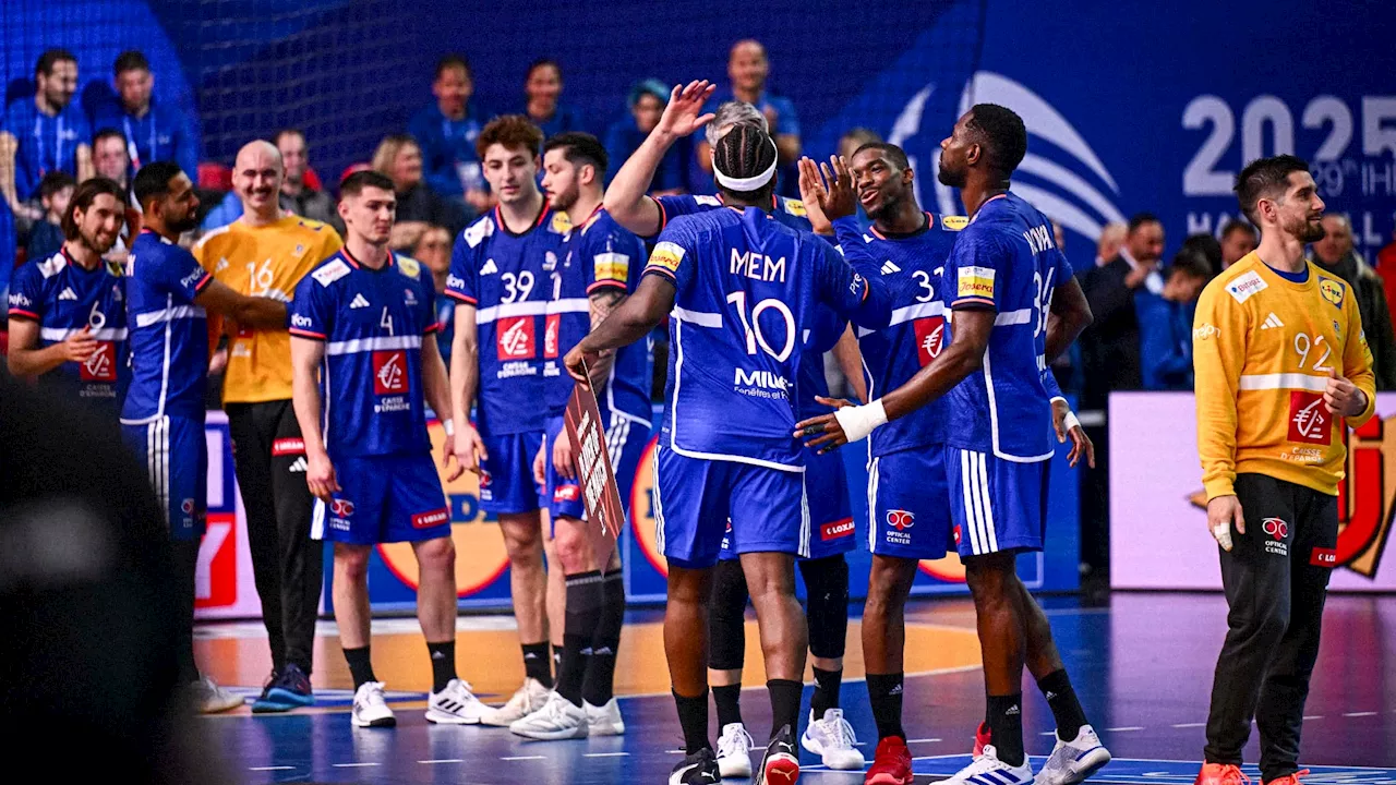 Coupe du monde de handball: le programme des Bleus pour le tour principal