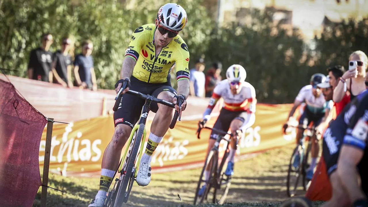 Cyclocross de Benidorm : Wout van Aert 'impressionné' par le démarrage de Nys dans le dernier tour
