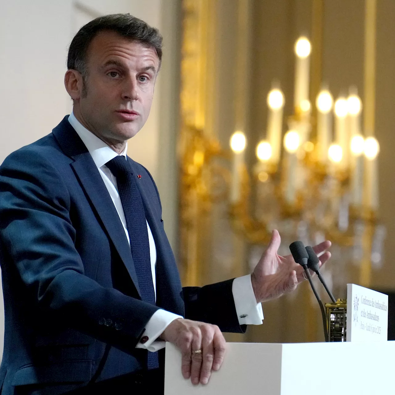 Cessez-le-feu à Gaza : Emmanuel Macron souhaite la restauration d'une 'gouvernance palestinienne à Gaza'