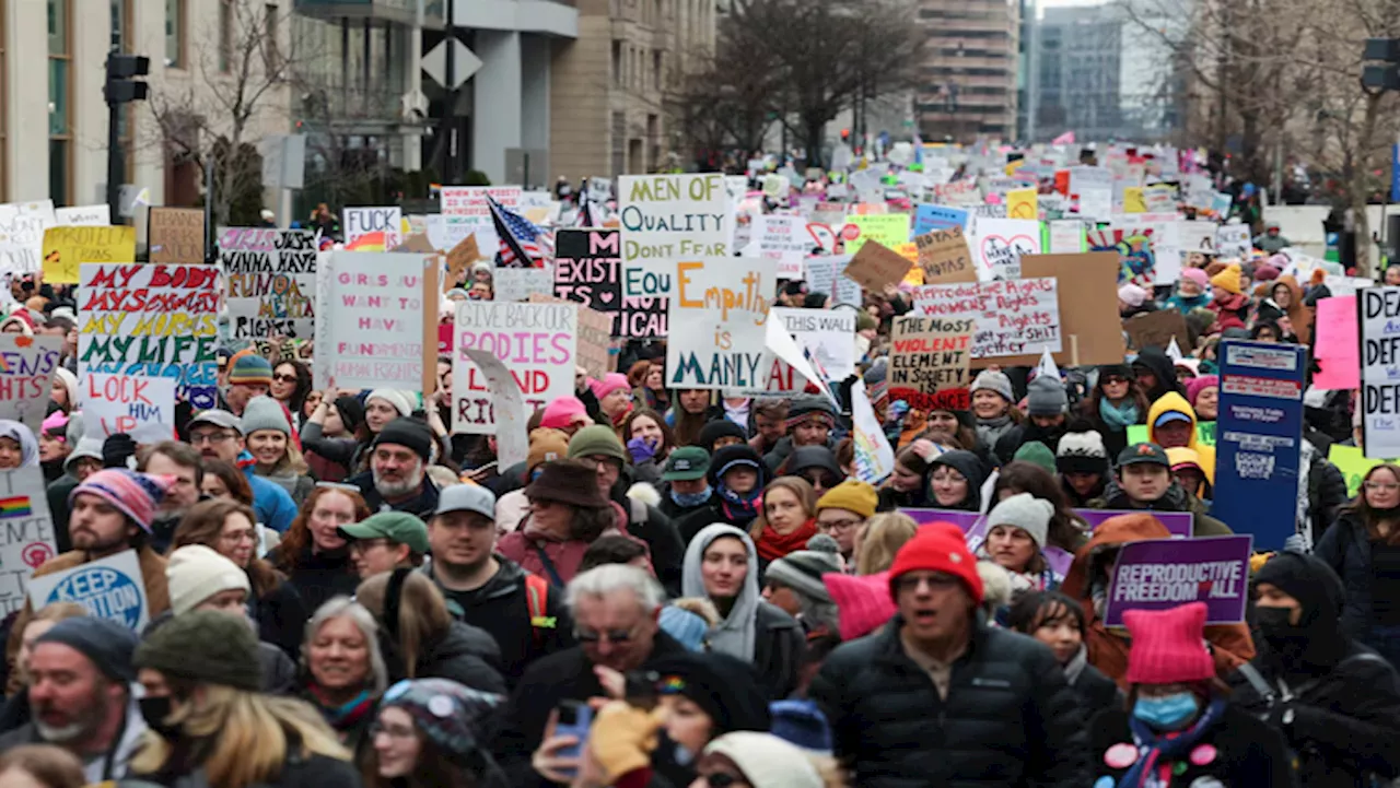 Thousands gather in Washington to protest Trump inauguration - SABC News - Breaking news, special reports,