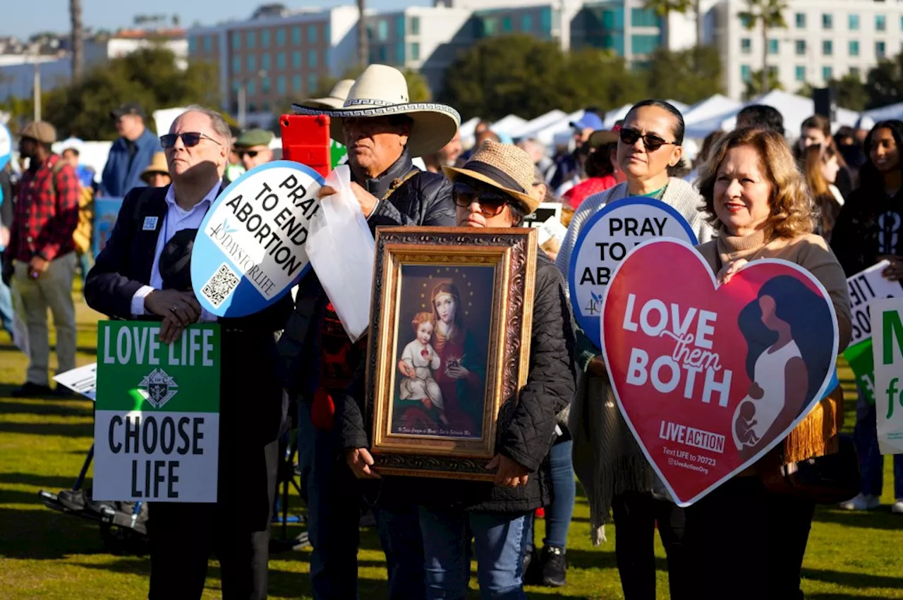 Thousands walk against abortion in event led by Catholic cardinal before his move to D.C.