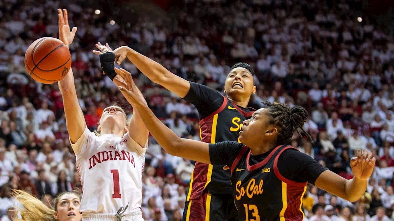 Indiana Women Push No. 4 USC But Can’t Push The Trojans Over