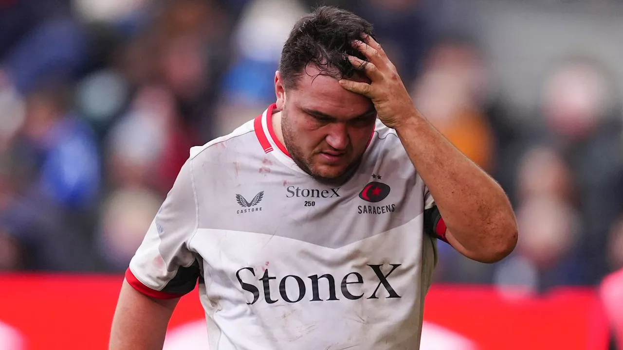 England vice-captain Jamie George doubtful for Six Nations after suffering hamstring injury for Saracens