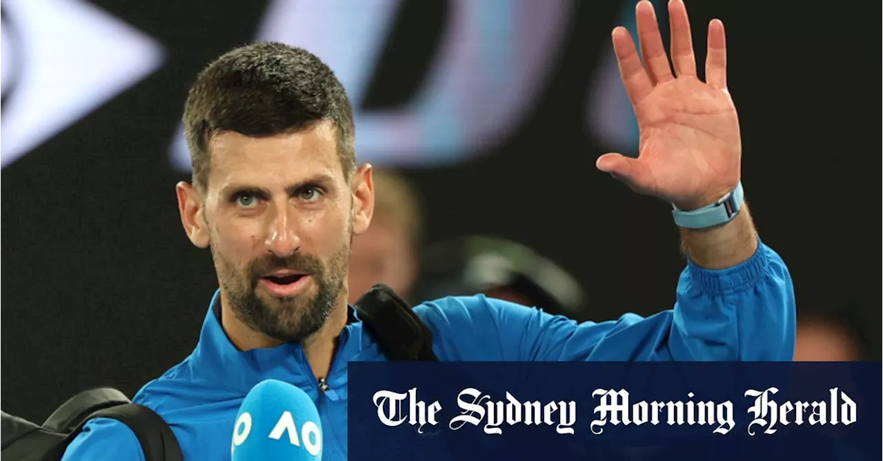 Djokovic skips post-match interview over complaint about Nine and Tony Jones