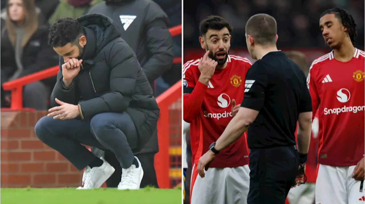 Man Utd fans address 'the elephant in the room' about Ruben Amorim's time as manager after Brighton defeat