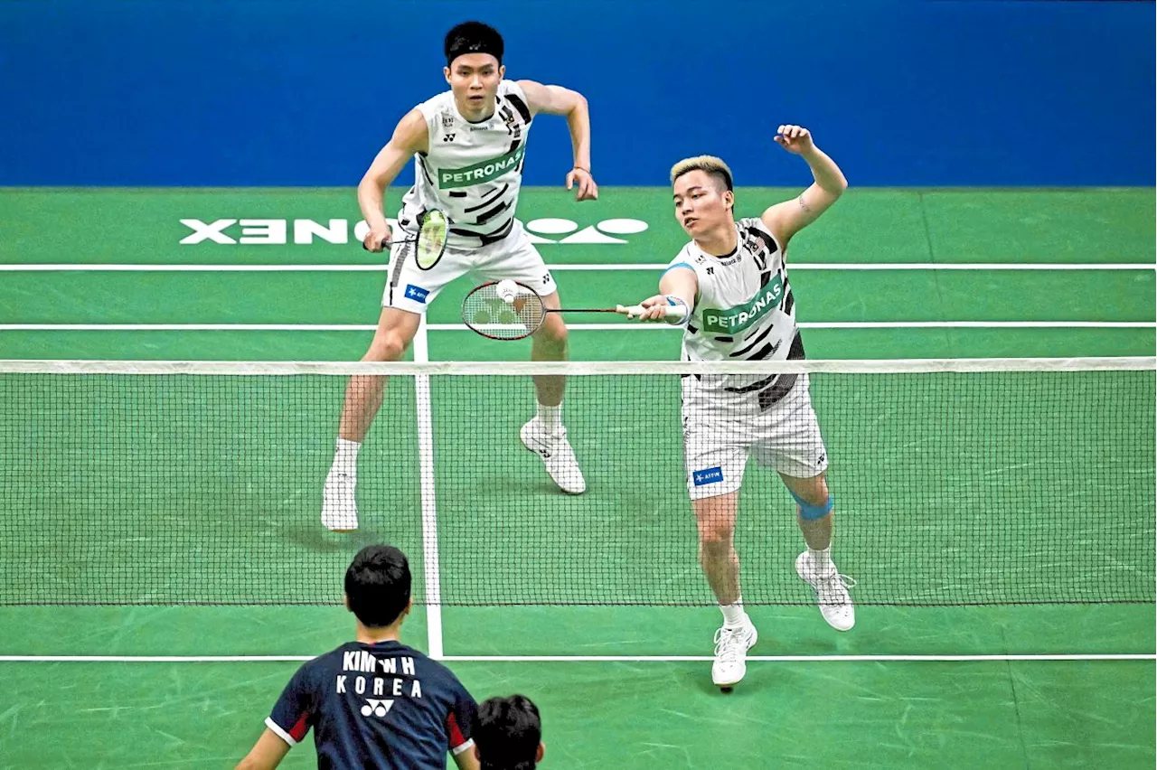 Aaron-Wooi Yik lose chance to restore order after failing to find ways to beat Koreans