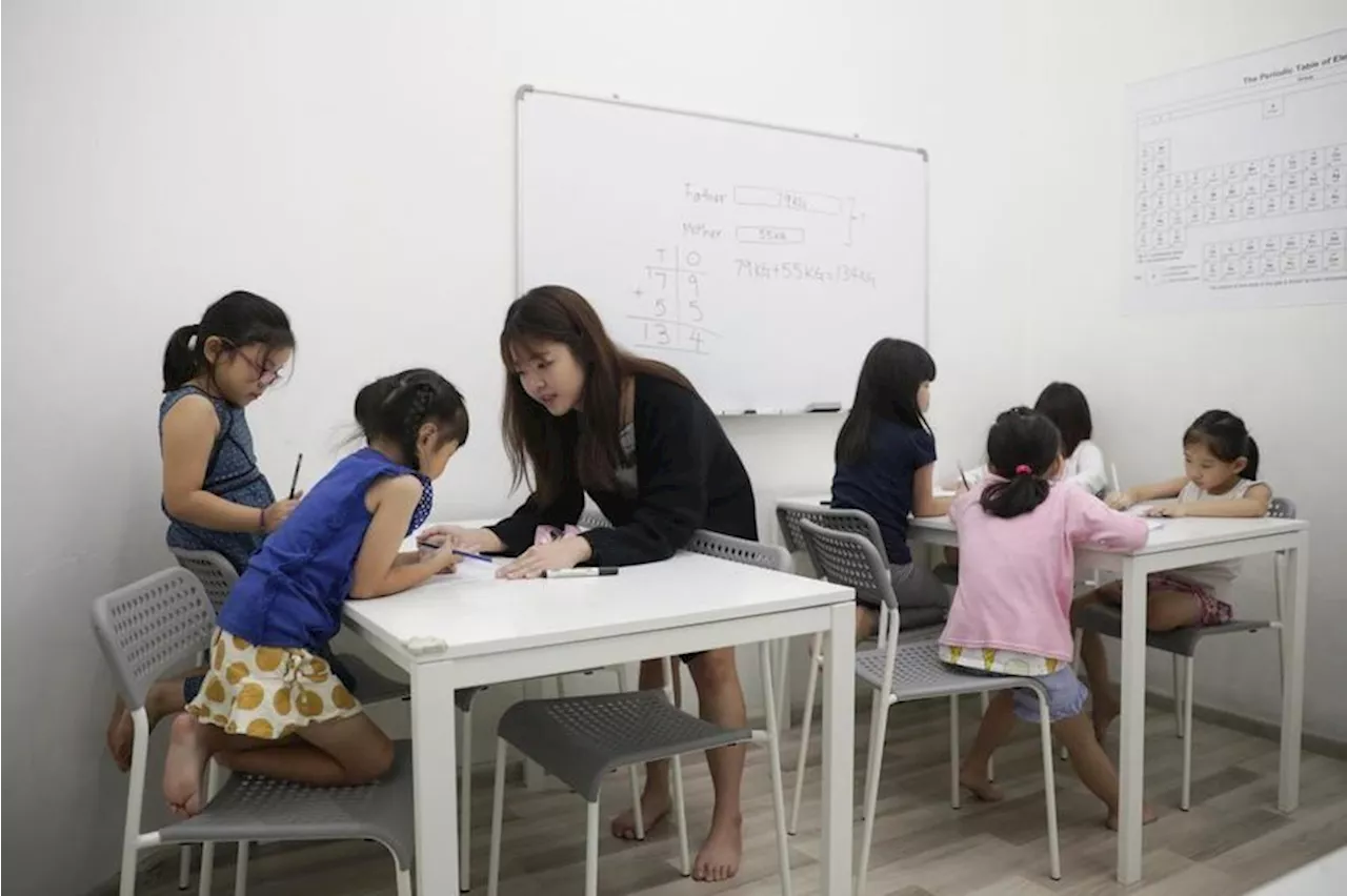 Singapore families spent S$1.8 billion on private tuition for children in 2023