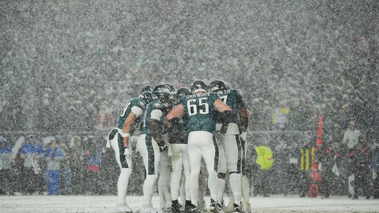 American Football: Sieg im Schnee: Eagles Gegner der Commanders in NFL-Playoffs