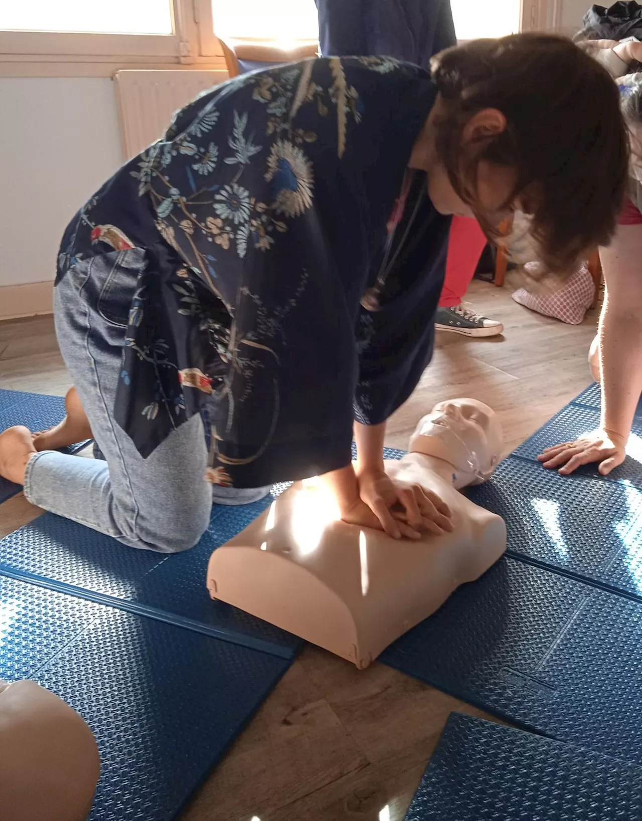 Biscarrosse : les jeunes du GEM Irid’sens se sont formés aux gestes de premiers secours