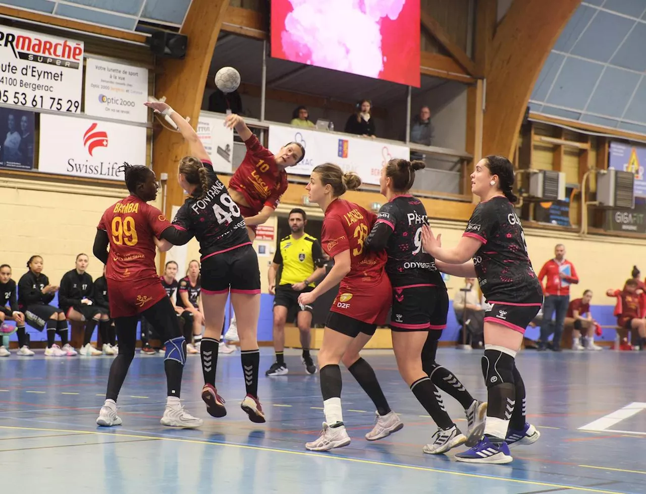 Handball (D2F) : Bergerac s’offre une bouffée d’oxygène