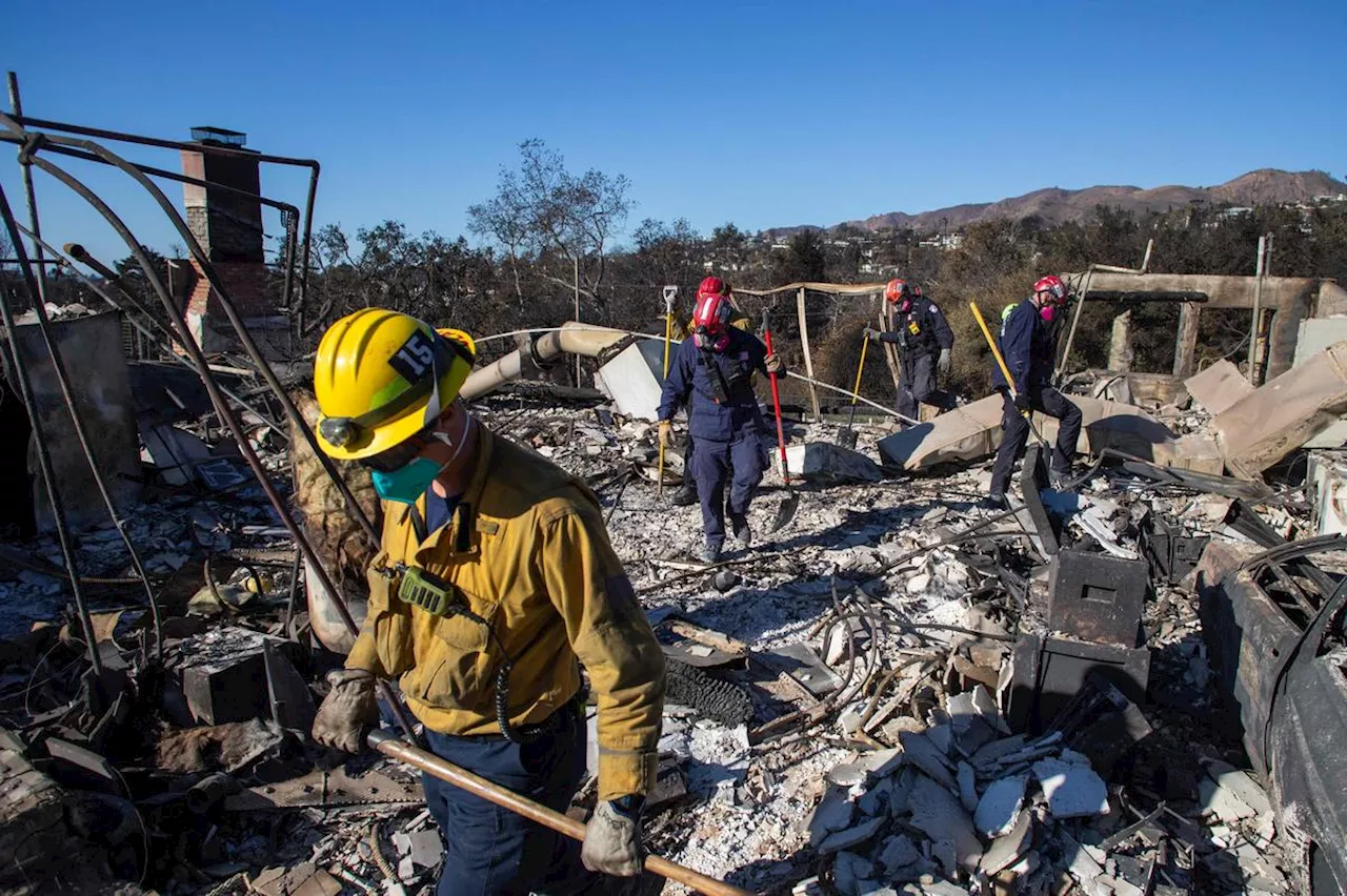 Incendies à Los Angeles : les pompiers s’inquiètent de vents forts pour lundi