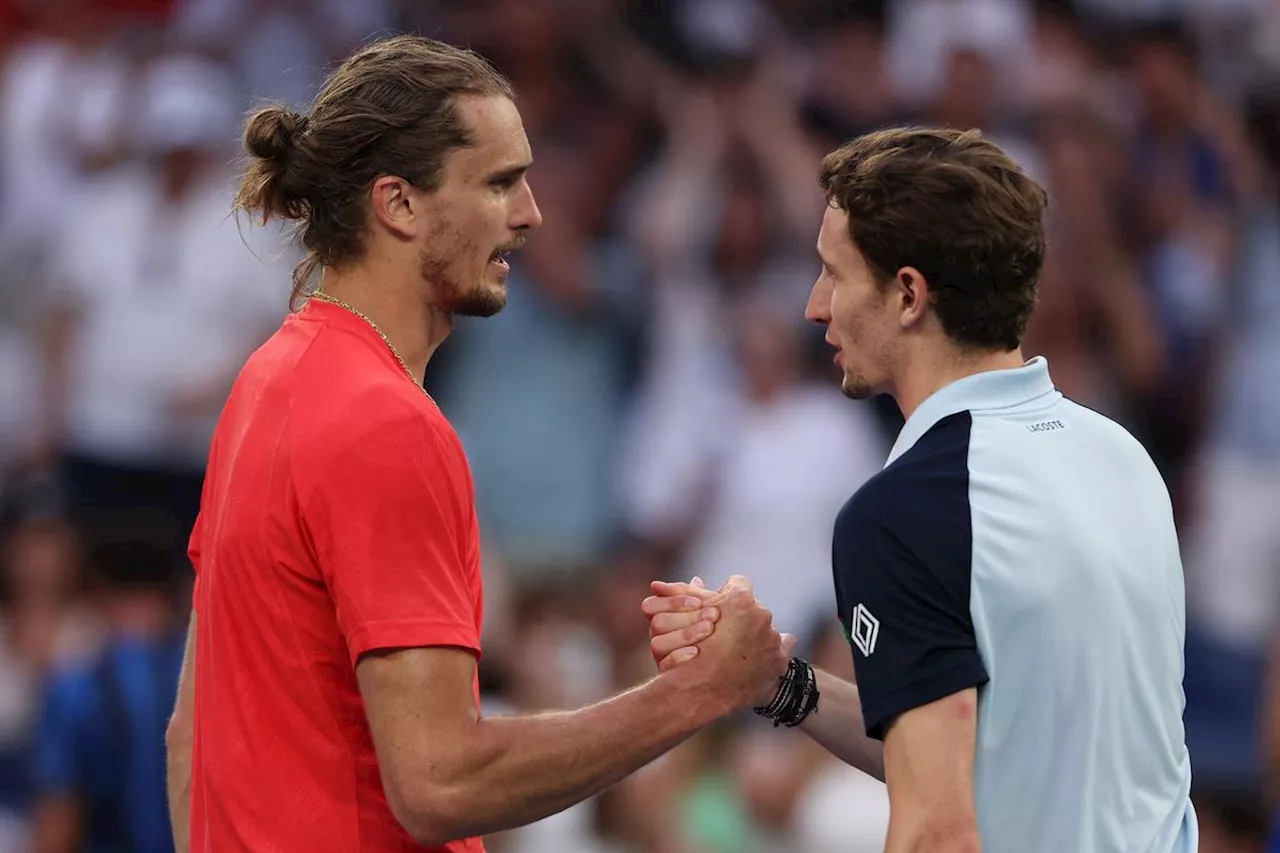 Open d’Australie : Ugo Humbert battu par le numéro 2 mondial Alexander Zverev en huitièmes de finale