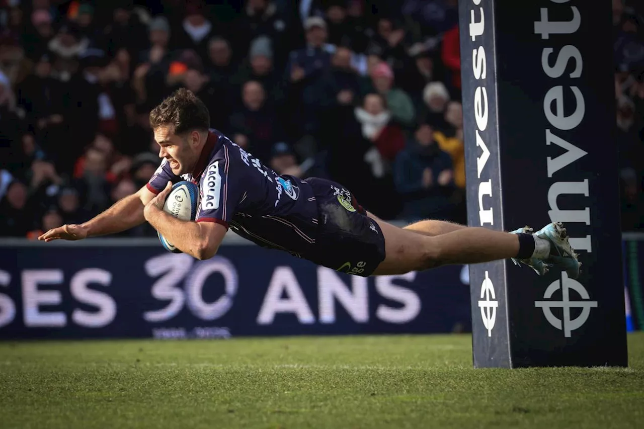 Union Bordeaux-Bègles (UBB). “C’est un record spécial pour quelqu’un de spécial” : les six essais de Damian Penaud à la loupe