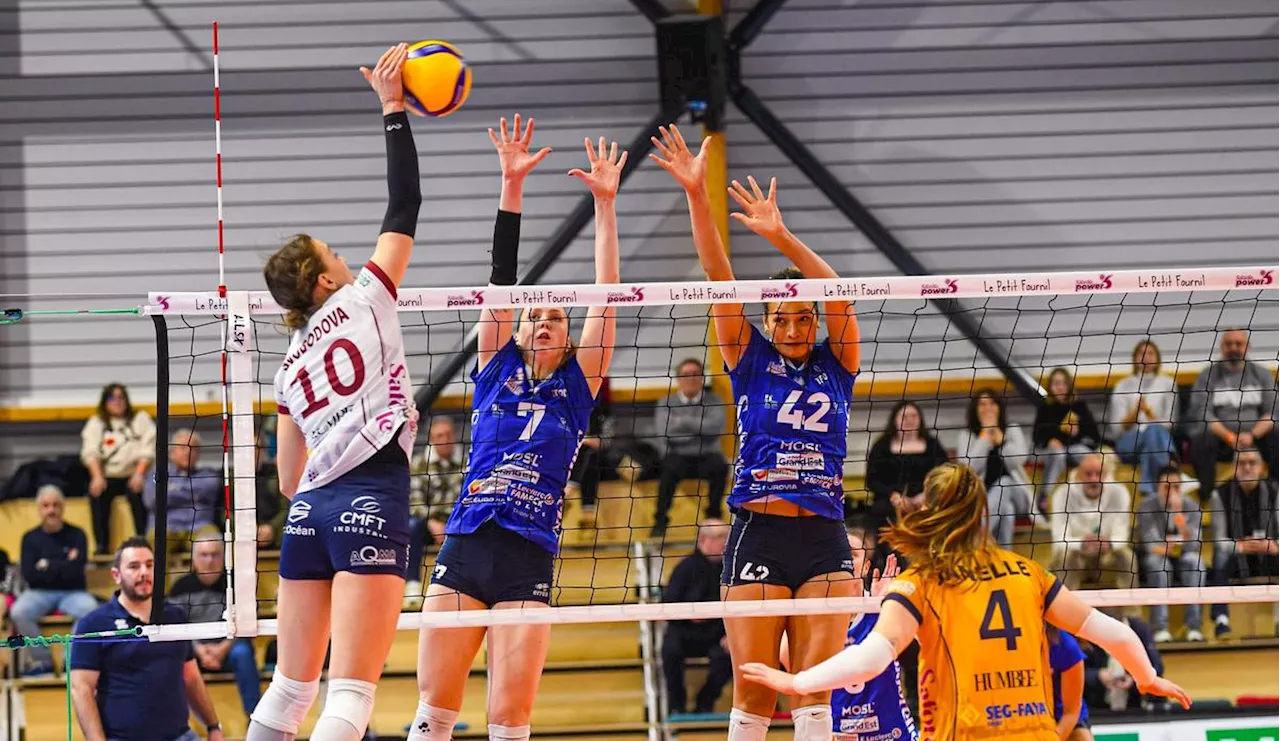 Volley-ball (Ligue A F) : Les Burdis fortifient leur capital confiance en Moselle