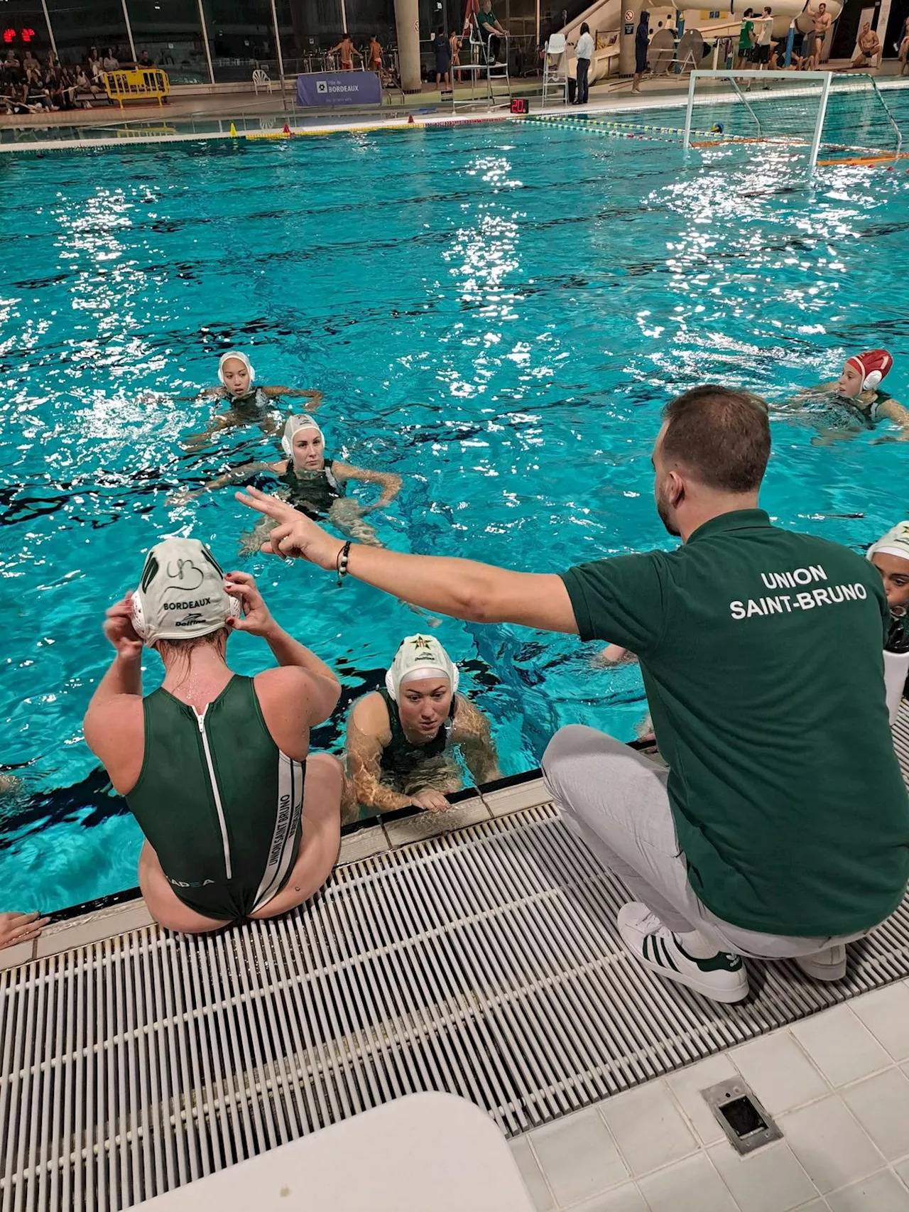 Water-polo (trophée Alice Milliat) : les Brunosiennes pas loin d’accéder à la finale