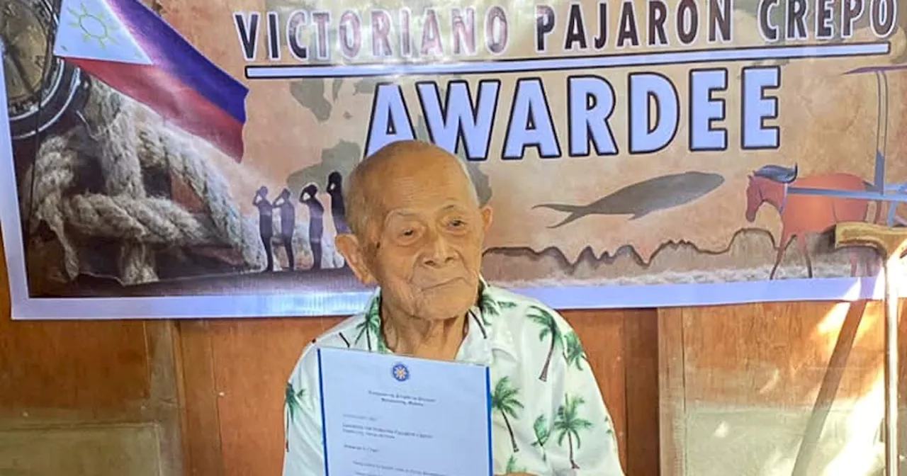 2 centenarians nakadawat og P100,000