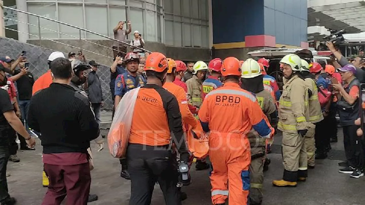 Jenazah Korban Kebakaran Glodok Plaza Belum Teridentifikasi