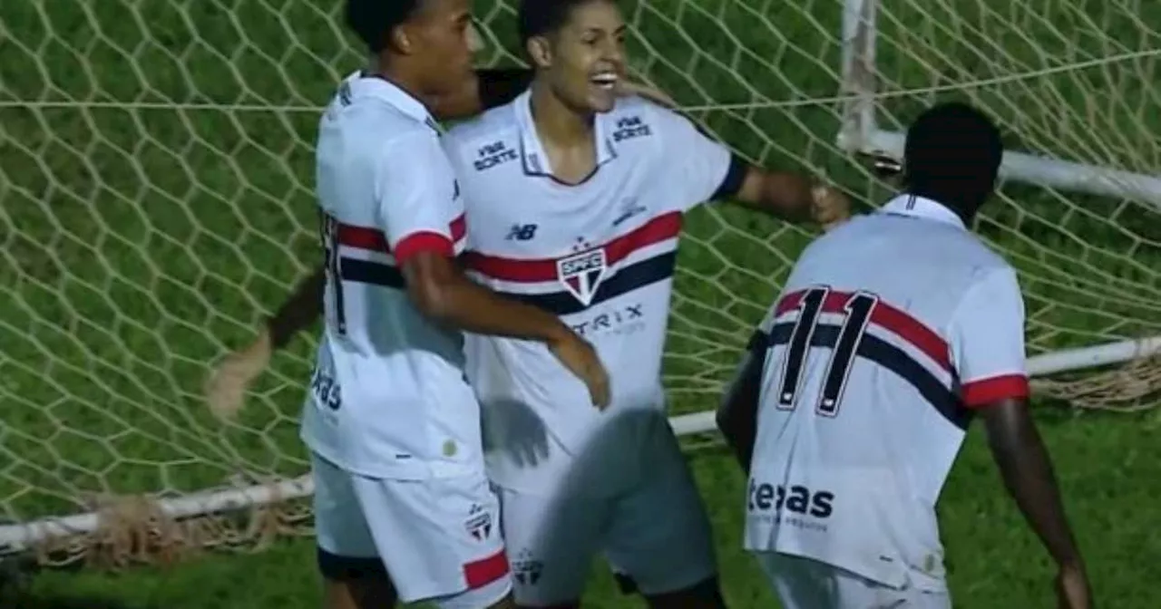 Ryan Francisco brilha, São Paulo vence Cruzeiro e vai à semifinal da Copinha