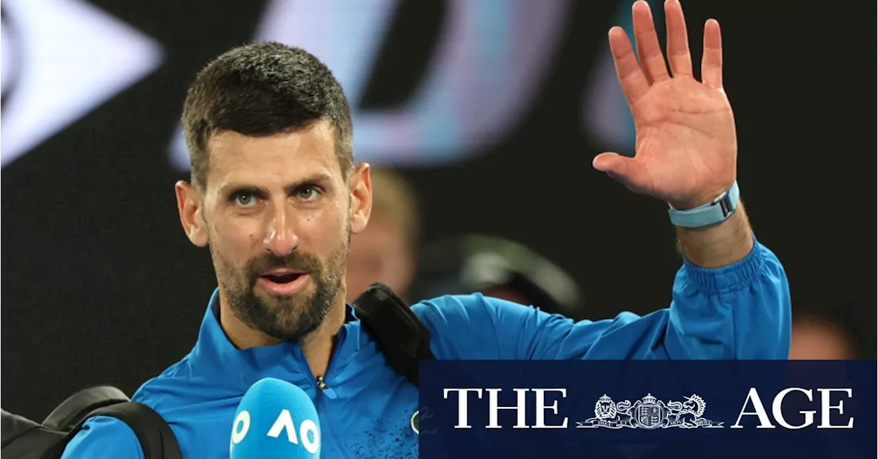 Djokovic skips post-match interview over complaint about Nine and Tony Jones