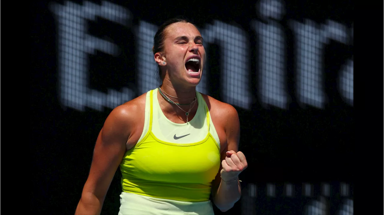 Sabalenka blows away Andreeva to reach Australian Open quarterfinals