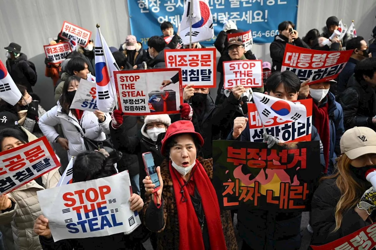 Yoon arrested as supporters hold protests