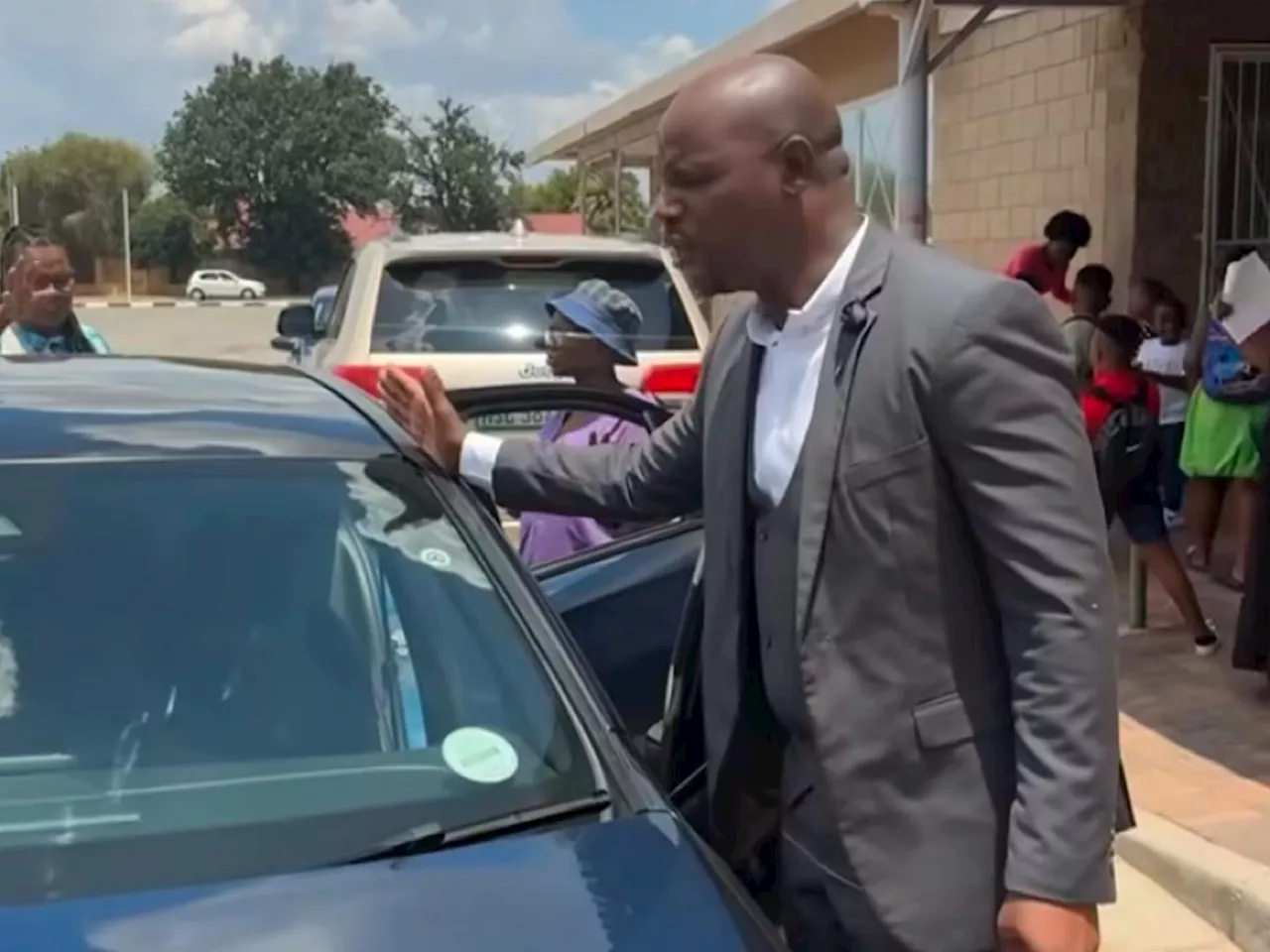 WATCH: Inno Morolong takes R1.5m Merc for cleansing?