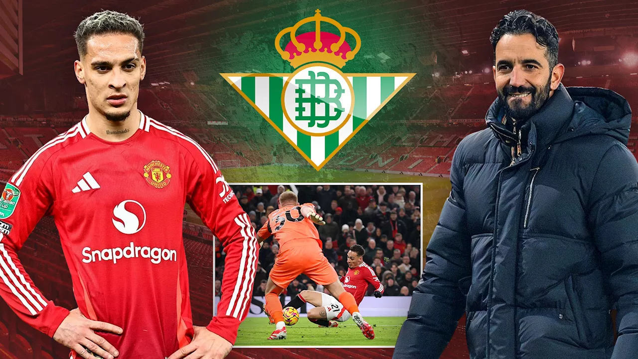 – Man Utd fans stunned as Antony closes in on Real Betis loan transfer with speci...