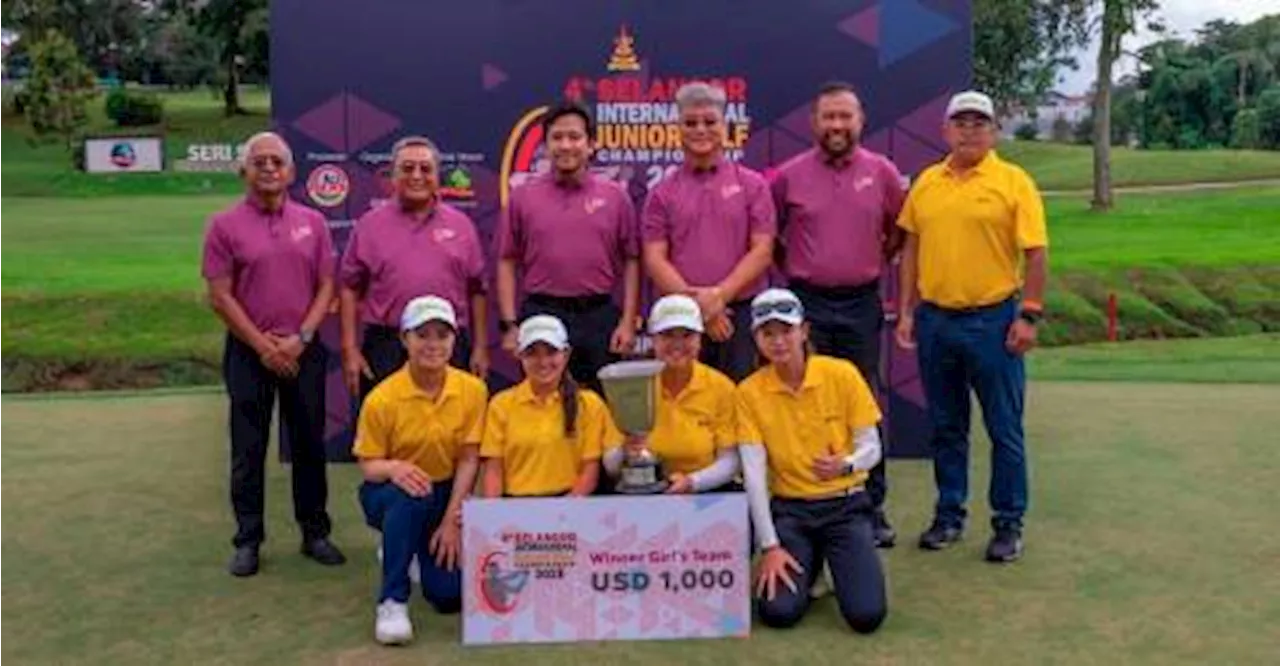 Japan sweeps team titles at 4th Selangor International Junior Golf Championship