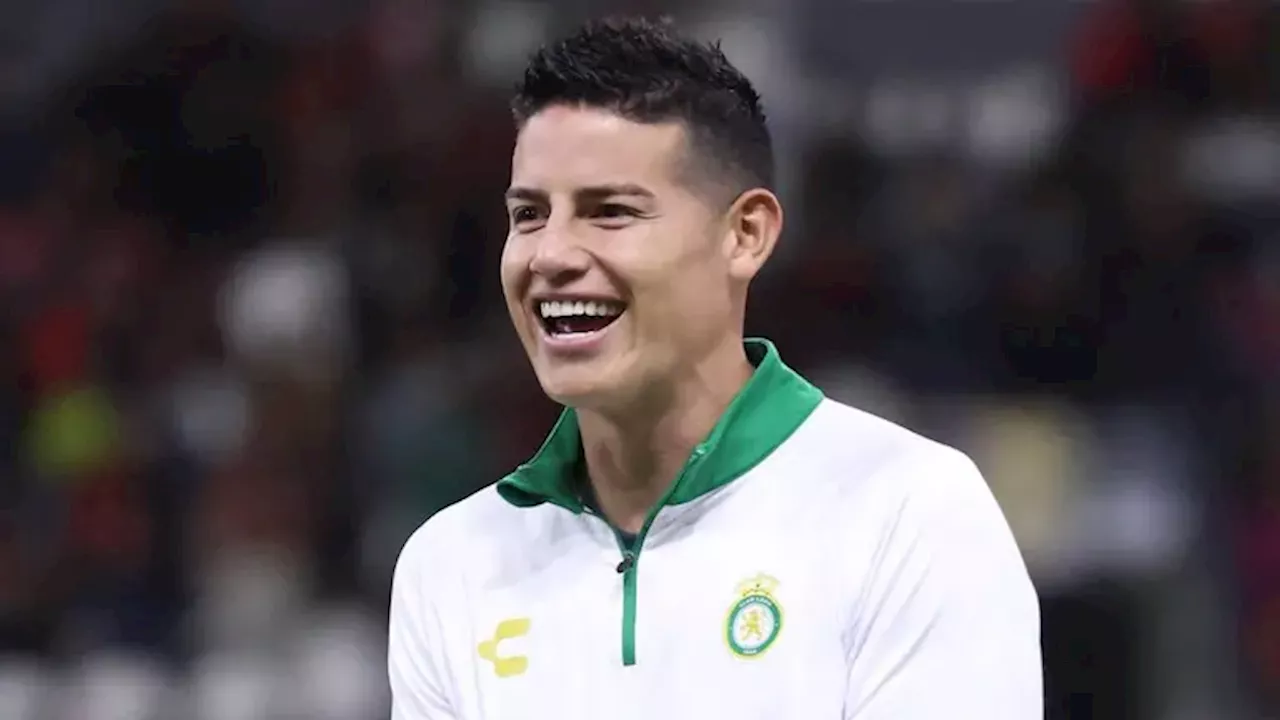 James Rodríguez tiene su debut en Liga MX en el Atlas vs. León