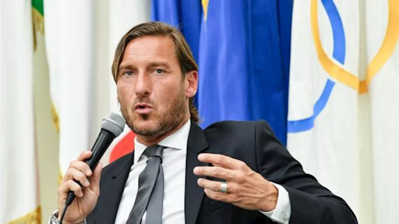 Francesco Totti: 'Mondiale per club? Inter e Juventus faranno di tutto per vincerlo'