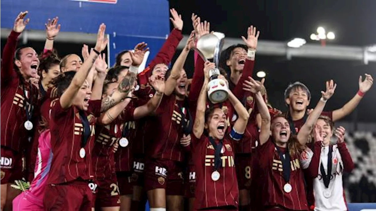 Serie A femminile, il programma della 15ª: Roma-Juve per riaprire la lotta al titolo